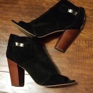 Suede booties